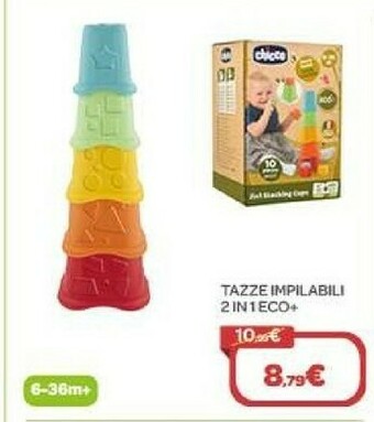 Bimbo Store Chicco 2 In 1 Tazze Impilabili offerta