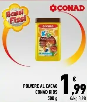 Conad Polvere Al Cacao offerta