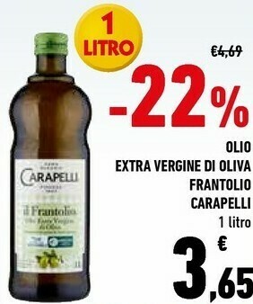 Conad Carapelli Olio Extra Vergine Di Oliva Frantolio offerta
