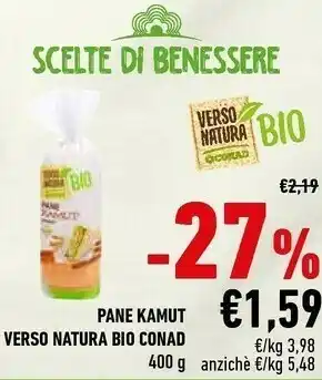 Conad Pane Kamut offerta