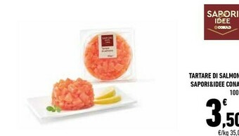 Conad Conad Tartare Di Salmone Sapori&idee offerta