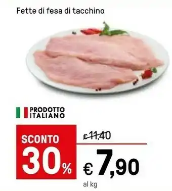 Iper La Grande Fette Di Fessa Di Tacchino offerta