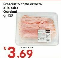 Despar Gardani Prosciutto Cotto Arrosto Alle Erbe offerta
