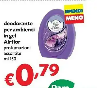 Pam Airflor Deodorante Per Ambienti In Gel offerta