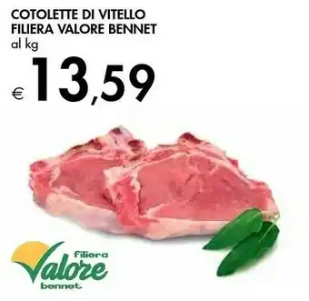 Bennet Bennet Cotolette Di Vitello Filiera Valore offerta