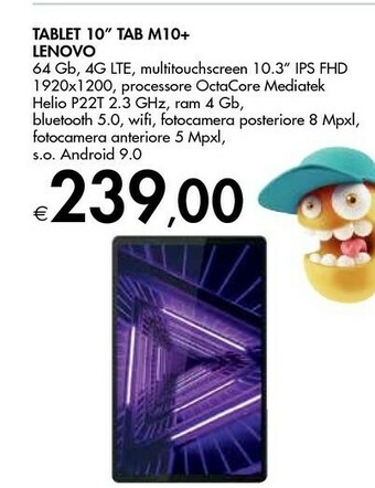 Lenovo Tablet 10 Tab M10+