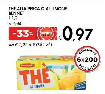 Bennet Bennet The Alla Pesca offerta