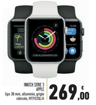 Conad Superstore Apple Watch Serie 3 offerta
