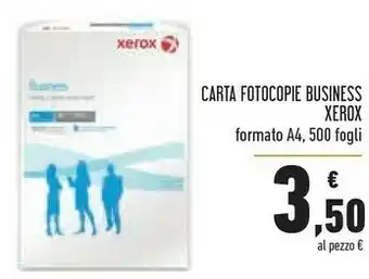 Conad Xerox Carta Fotocopie Business offerta