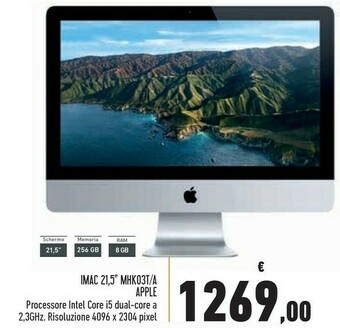 Apple Imac 21.5 MHK03T/A