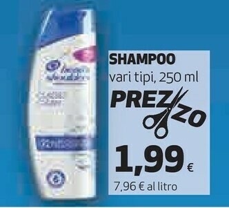 Coop Head & Shoulders Shampoo Classic Clean 250 Ml offerta