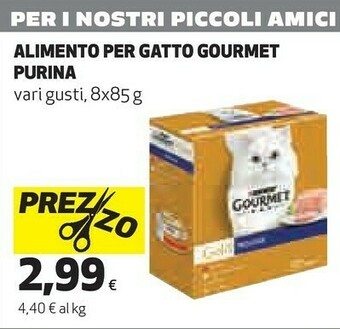 Coop Purina Alimento Per Gatto Gourmet offerta