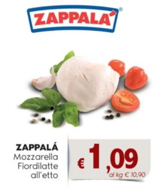 Sisa ZAPPALÁ Mozzarella Fiordilatte offerta