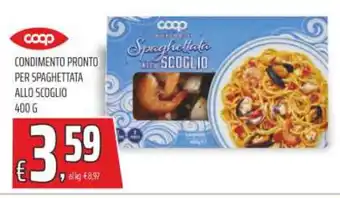 CONDIMENTO PRONTO PER SPAGHETTATA ALLO SCOGLIO 400 G