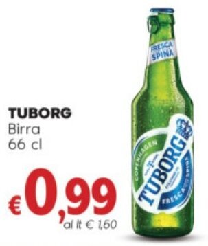 TUBORG Birra 66 cl