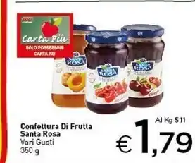 Santa rosa confettura di frutta