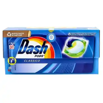 Franzy's Dash pods classico detersivo bucato 31 lavaggi offerta