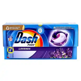 Franzy's Dash pods capsule lavatrice lavanda 31 pezzi offerta