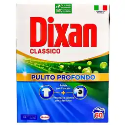 Franzy's Dixan fustone lavatrice classico 60 misurini offerta