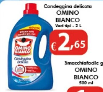 Bernava Candeggina delicata OMINO BIANCO Vari tipi - 2 L offerta