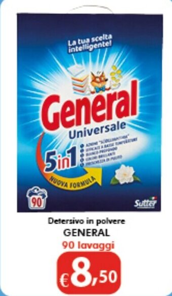 Bernava Detersivo in polvere GENERAL 90 lavaggi offerta
