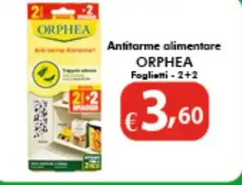 Bernava Antitarme alimentare ORPHEA Foglietti-2+2 offerta