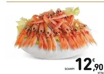 Spazio Conad Scampi offerta