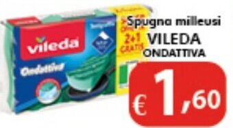 Bernava Spugna milleusi VILEDA ONDATTIVA offerta