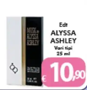 Bernava Edit ALYSSA ASHLEY Vari tipi 25 ml offerta