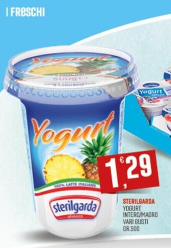 STERILGARDA YOGURT INTERO/MAGRO VARI GUSTI GR.500