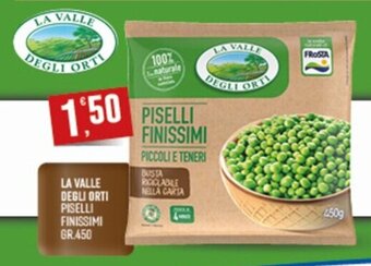 LA VALLE DEGLI ORTI PISELLI FINISSIMI GR.450