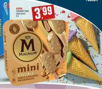 ALGIDA MAGNUM MINI VARI GUSTI X6