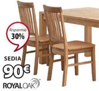 JYSK ROYAL OAK SEDIA offerta