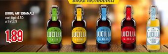 Hardis BIRRE ARTIGIANALI vari tipi cl.50 offerta