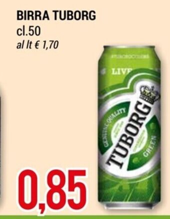 Hardis BIRRA TUBORG cl.50 offerta