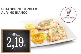 Doro Supermercati SCALOPPINE DI POLLO AL VINO BIANCO offerta
