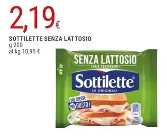 SOTTILETTE SENZA LATTOSIO g 200