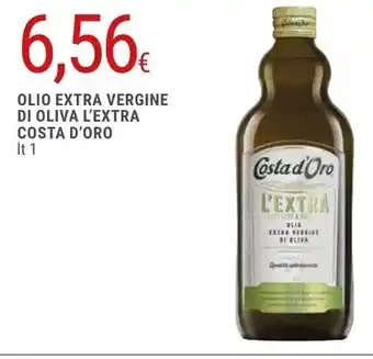 Doro Supermercati OLIO EXTRA VERGINE DI OLIVA L'EXTRA COSTA D'ORO Lt 1 offerta