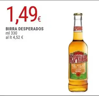 BIRRA DESPERADOS ml 330