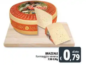 Deco Supermercati BRAZZALE formaggio verena offerta