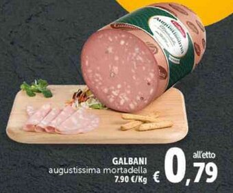 Deco Supermercati GALBANI augustissima mortadella offerta