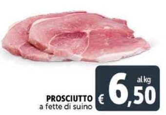 Deco Supermercati PROSCIUTTO a fette di suino offerta