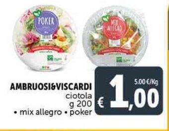 Deco Supermercati AMBRUOSI&VISCARDI ciotola g 200 offerta