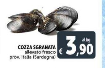 Deco Supermercati COZZA SGRANATA offerta
