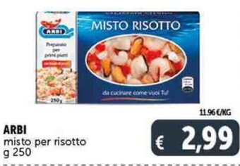 Deco Supermercati ARBI misto per risotto g 250 offerta