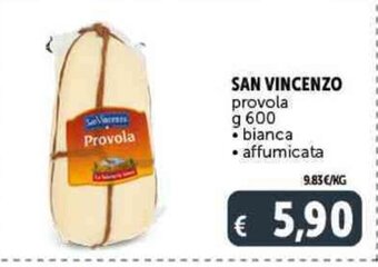 Deco Supermercati SAN VINCENZO provola g 600 offerta