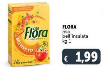 Deco Supermercati FLORA riso bell'insalata kg 1 offerta