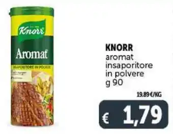 Deco Supermercati KNORR aromat insaporitore in polvere g 90 offerta