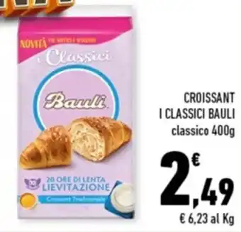 Conad Margherita CROISSANT I CLASSICI BAULI classico 400g offerta
