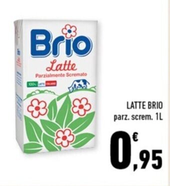 Conad Margherita LATTE BRIO parz. screm. 1L offerta